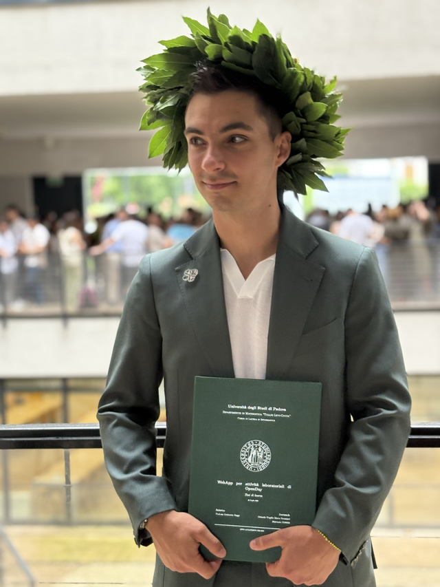 Jul, 2025 - Bachelor's Degree in Computer Science at University of Padua